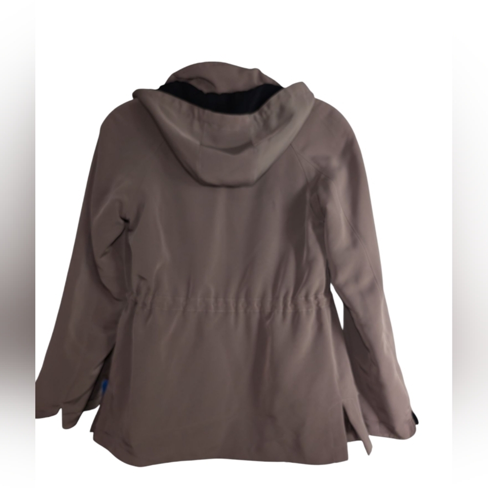 Jones NY Taupe Utility Jacket with Adjustable Fit - Picture 3 of 8